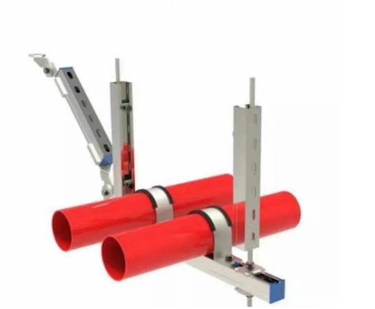 多管側(cè)向抗震支架